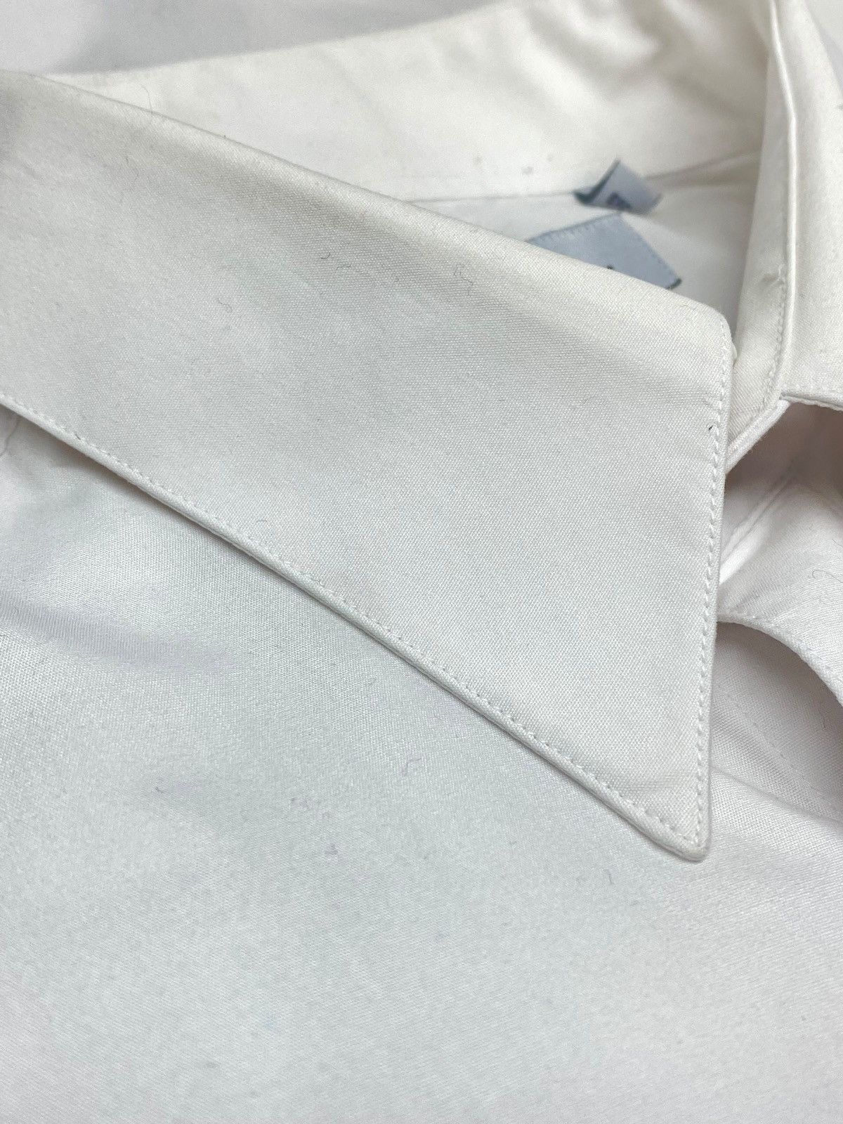 Christian Dior Monsieur 🔥 90s DIOR COTTON SHIRT MINIMAL EMBROIDERED LOGO ESSENTIAL Size US L / EU 52-54 / 3 - 12 Thumbnail