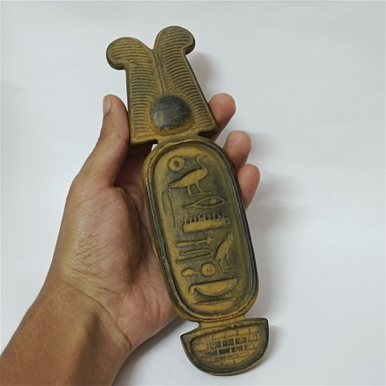 Other Egyptian cartouche plaque ancient-style decor. Size ONE SIZE - 1 Thumbnail
