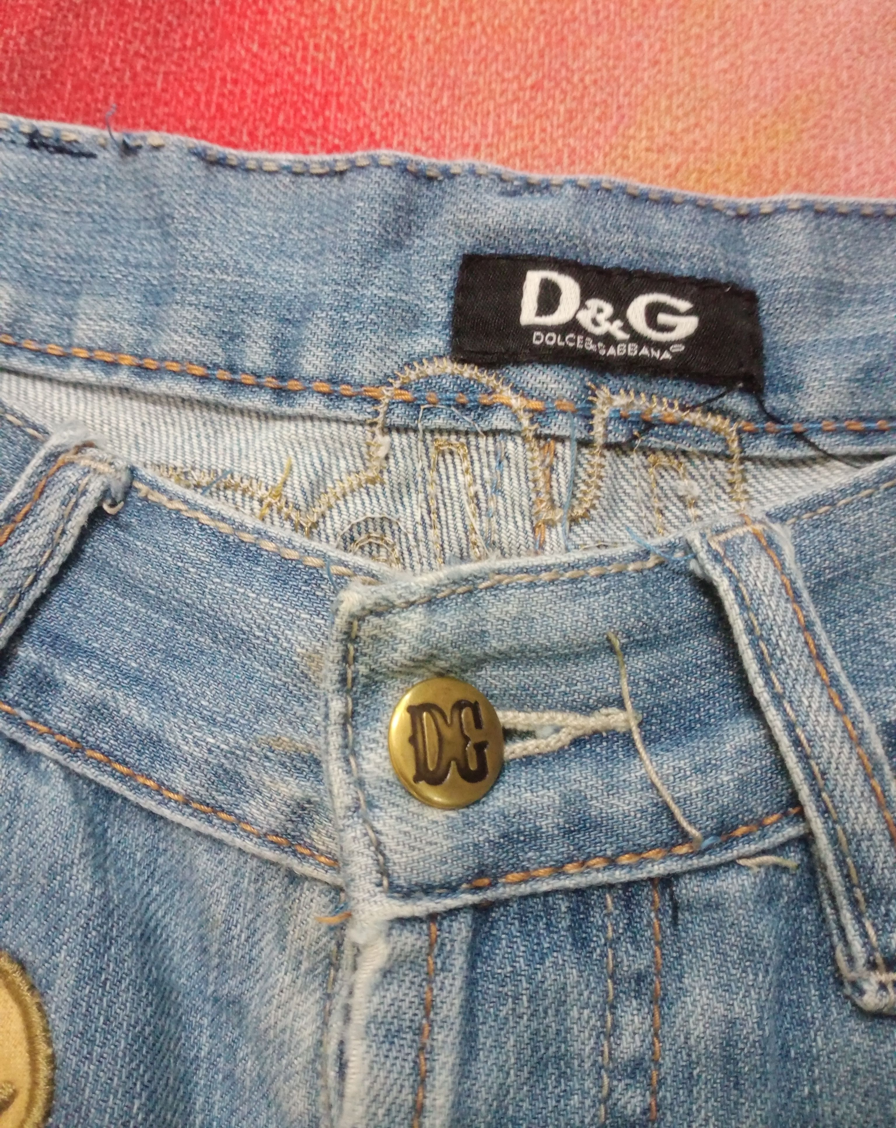 Dolce & Gabbana Vintage Dolce & Gabbana Denim Pants Size US 32 / EU 48 - 9 Thumbnail