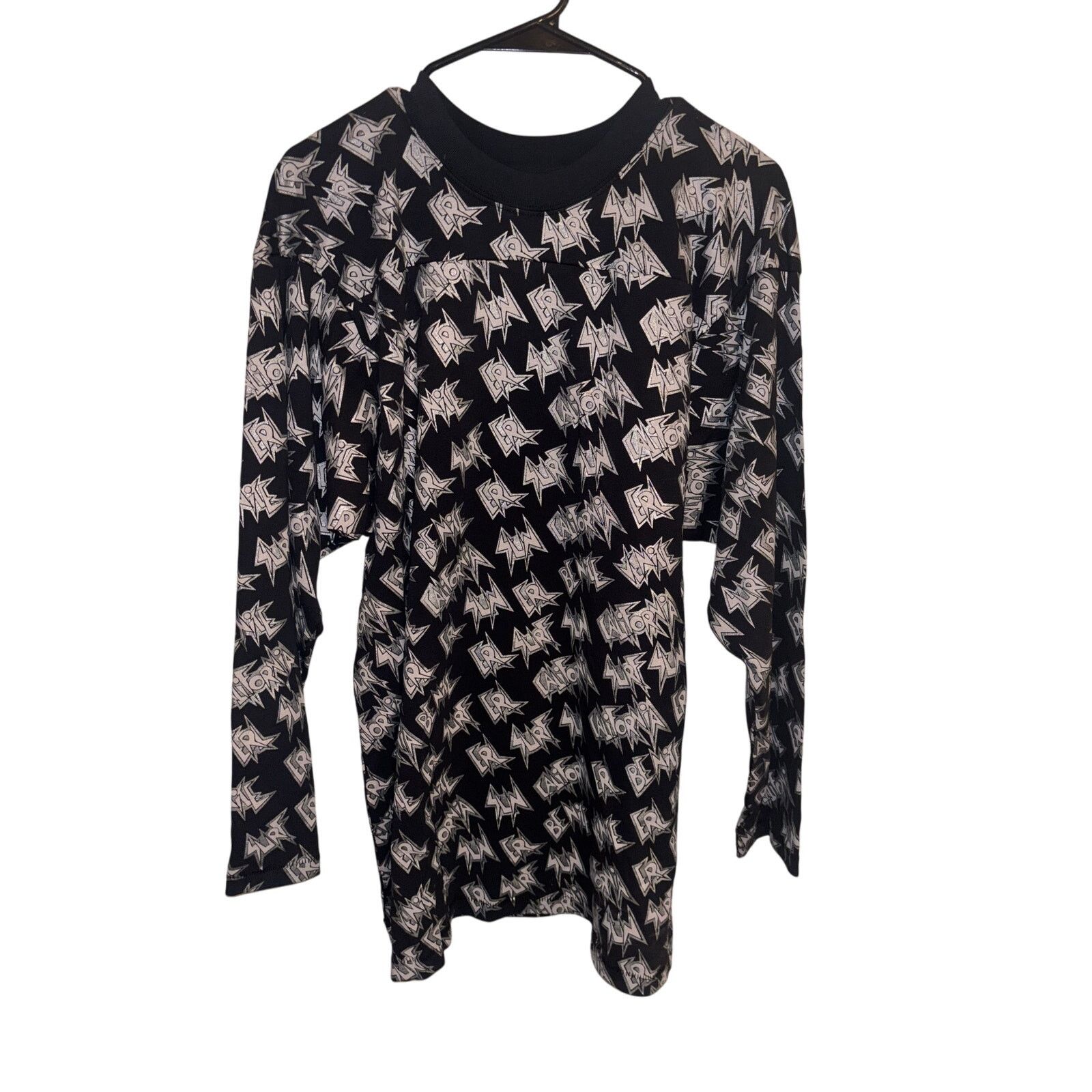 ERL ERL All-Over Graphic Long Sleeve Tee - California Print Size US XL / EU 56 / 4 - 1 Thumbnail