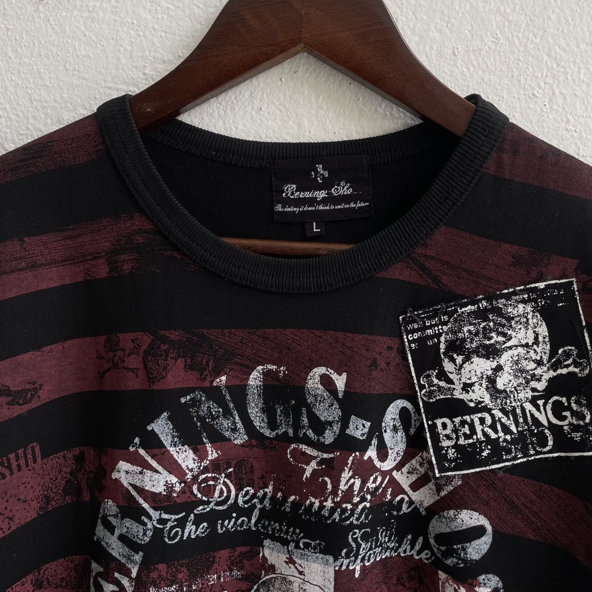 BERNINGS SHO Vintage Bernings Sho Punk Gothic Seditionaries Shirt Size US L / EU 52-54 / 3 - 3 Thumbnail