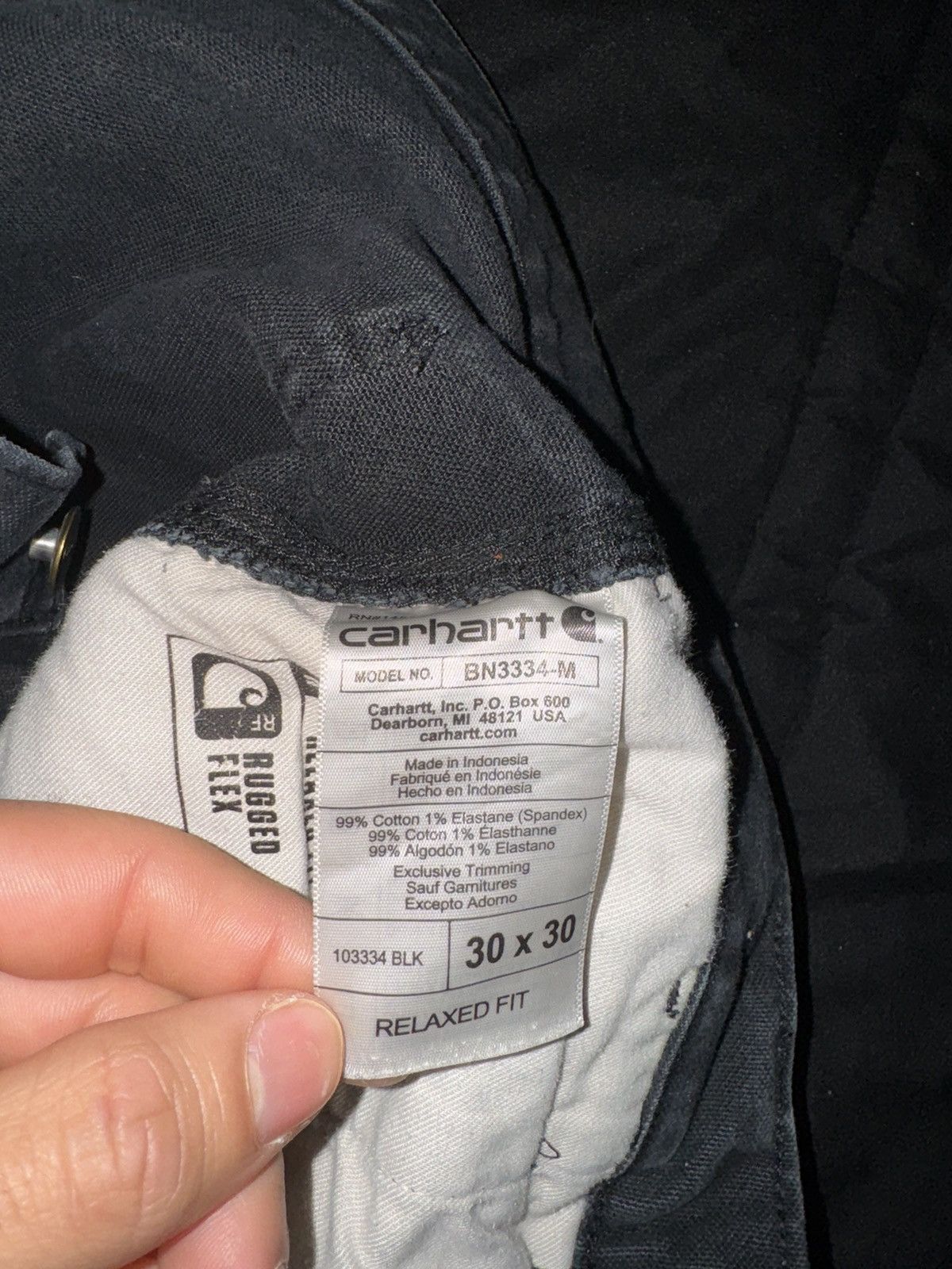 Carhartt Relaxed Double Knee Carhartt Work Pants Size US 30 / EU 46 - 6 Thumbnail