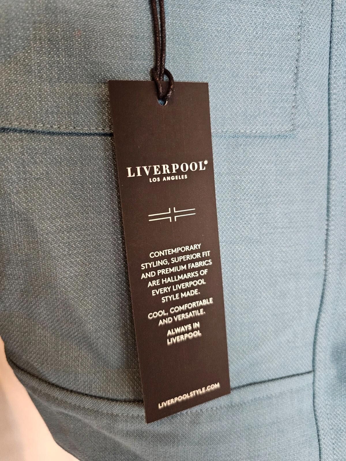 Designer NWT Liverpool Jacket Blue Size XS Designer Utility Size XS / US 0-2 / IT 36-38 - 5 Thumbnail