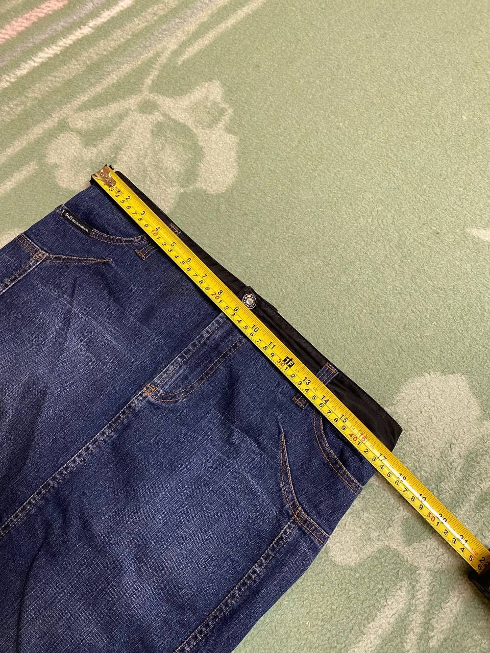 Dolce & Gabbana Vintage Y2K Dolce Gabbana D&G Big Logo Luxury Mini Skirt Size 32" / US 10 / IT 46 - 13 Thumbnail
