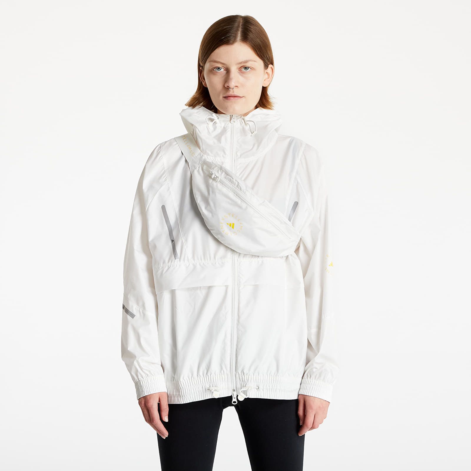 Adidas × Stella McCartney Adidas x Stella McCartney Womens Windbreaker Hooded Jacket Size XL / US 12-14 / IT 48-50 - 7 Thumbnail