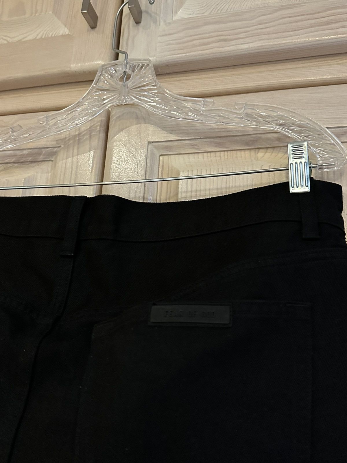 Essentials fear of god essentials 5 pocket black denim jeans 36 Size US 36 / EU 52 - 6 Thumbnail