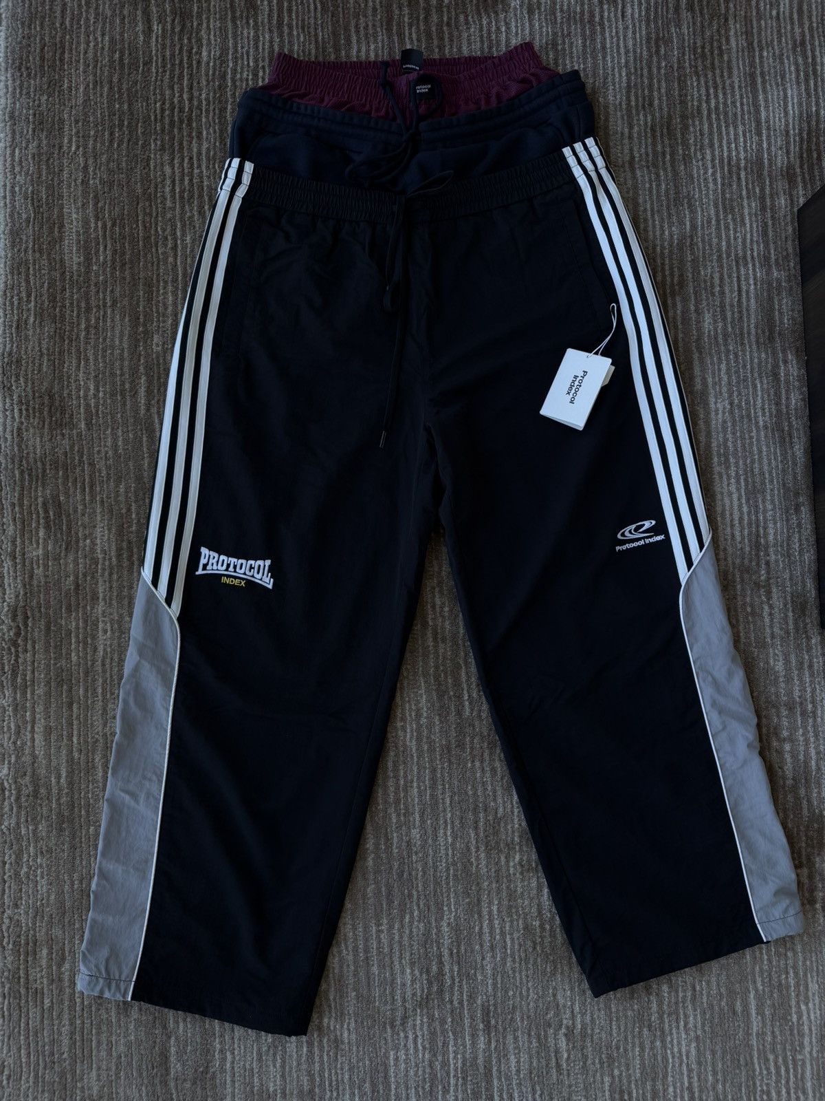 PROJECT G/R PROTOCOL INDEX 3 LAYERED TRACKPANTS | Grailed
