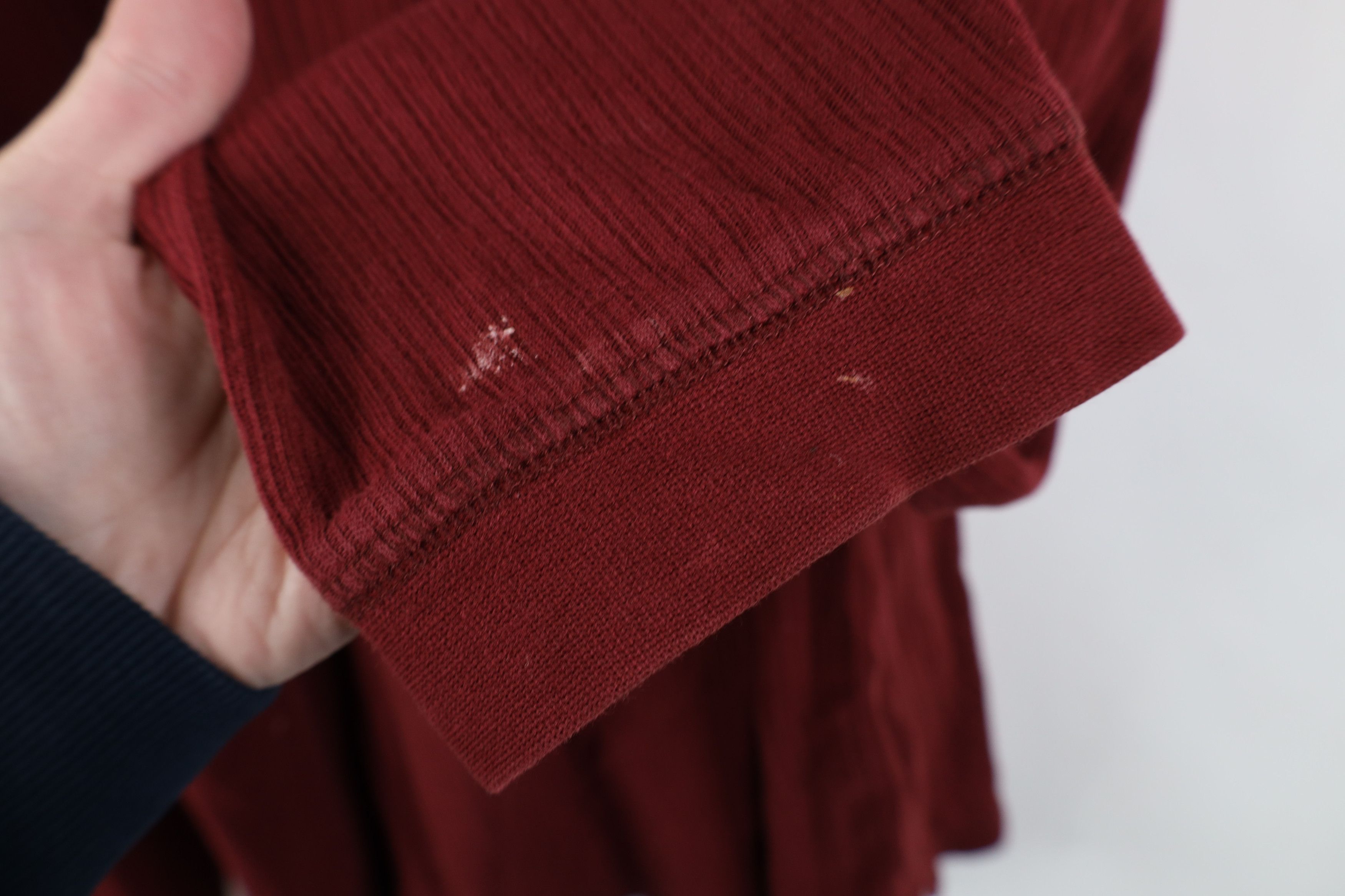 Vintage Vintage Y2K Streetwear Ribbed Knit Long Sleeve Rugby Polo Size US L / EU 52-54 / 3 - 11 Thumbnail