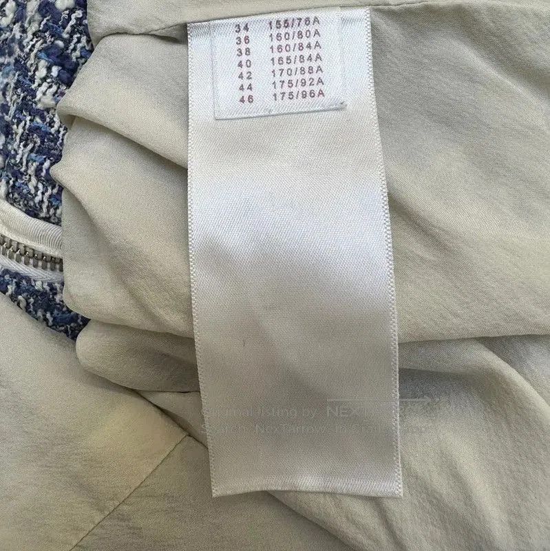Louis Vuitton Louis Vuitton Blue Cotton Blend Long Coat . Size XS / US 0-2 / IT 36-38 - 8 Thumbnail