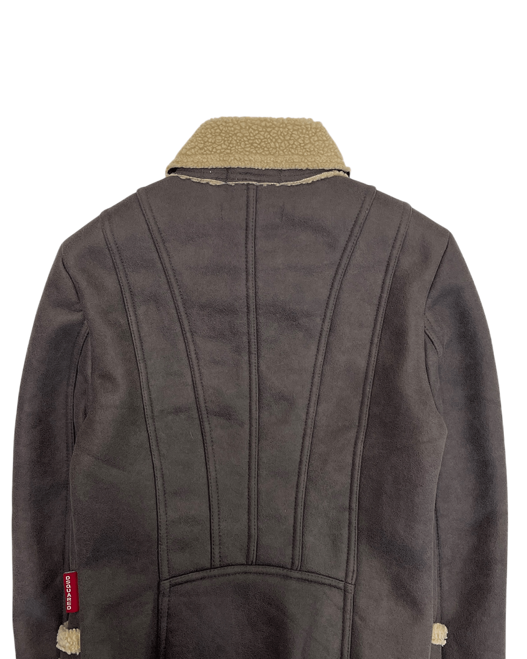 Dsquared2 Dsquared2 AW09 Bovine Calf Leather Shearling Rider Jacket Size S / US 4 / IT 40 - 9 Thumbnail