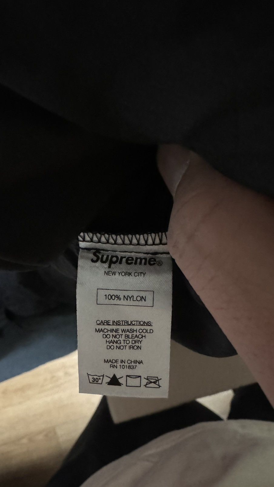 Supreme 16ss Supreme Nylon Packable Poncho Size US XL / EU 56 / 4 - 8 Thumbnail