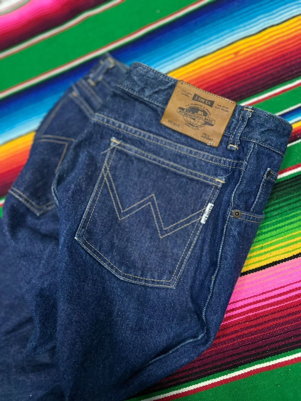 Le Grande Bleu (L.G.B.) 💥 EDWIN💥Japanese Brand Edwin international basic 💥 Size US 31 - 2 Thumbnail