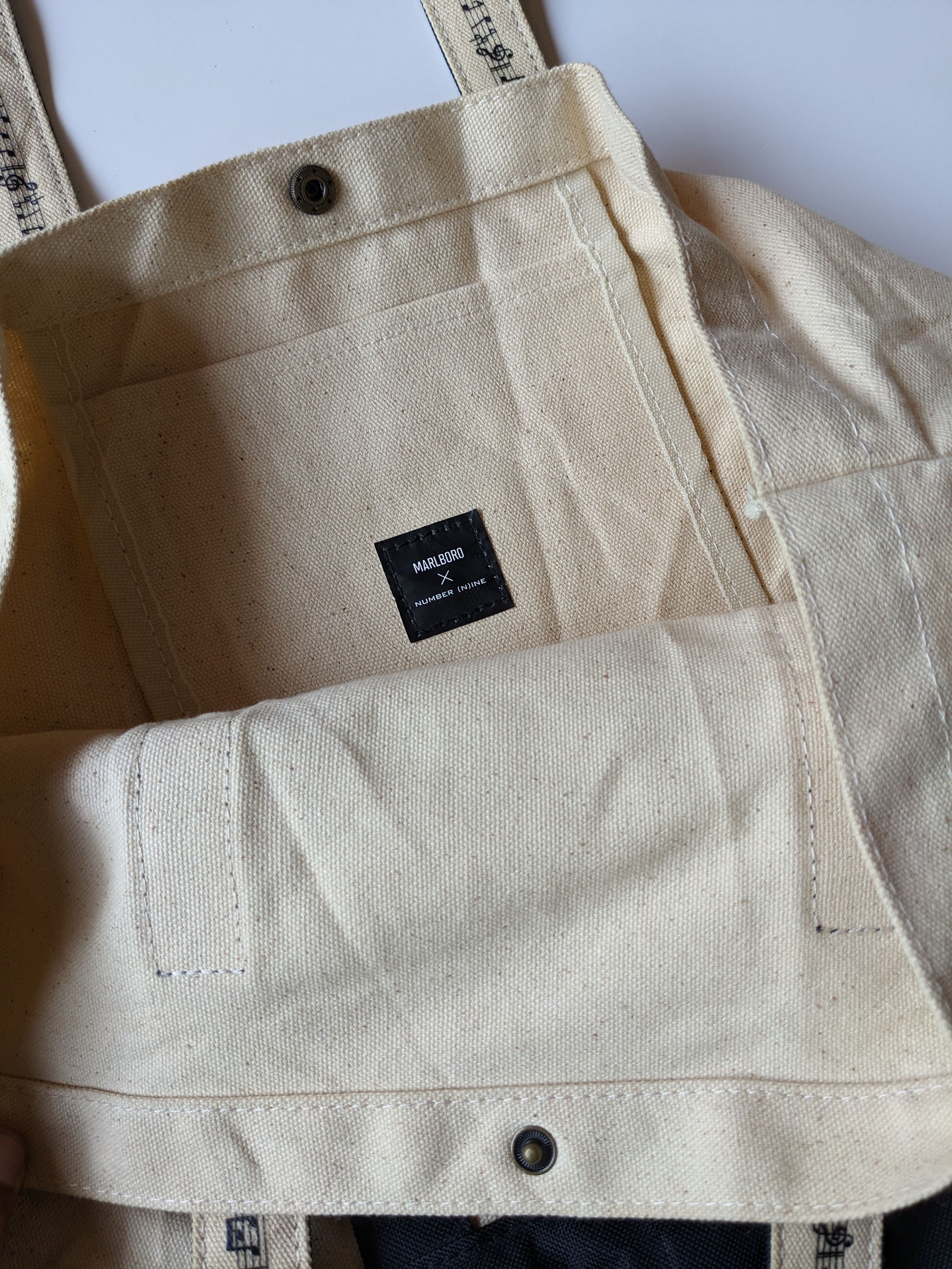 Marlboro × Number (N)ine Number (N)ine x Malboro tote bag duck canvas Size ONE SIZE - 4 Thumbnail