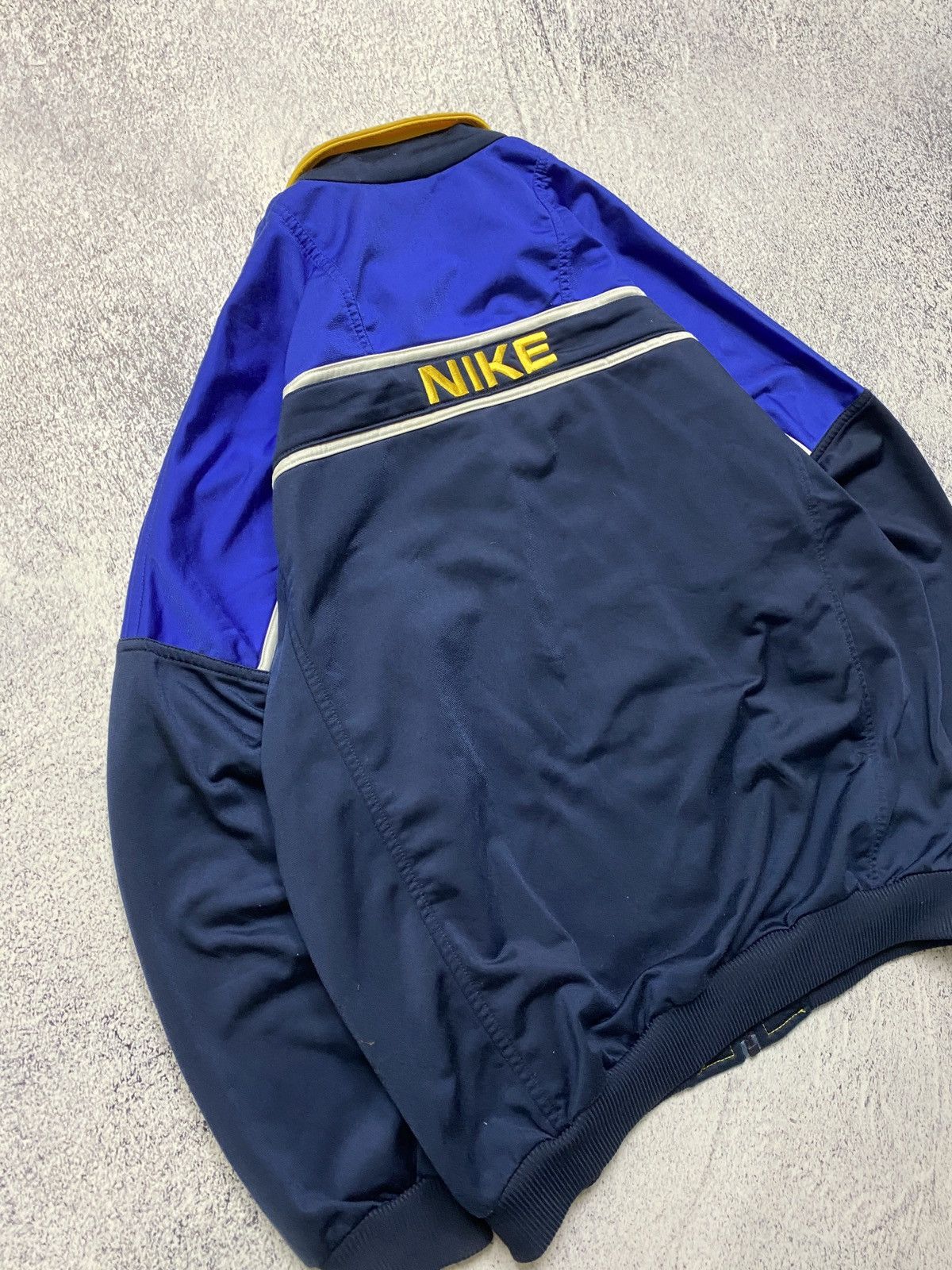Nike × Vintage Vintage Nike Track Jacket Swoosh Embroidered Logo Y2K 90’s Size US M / EU 48-50 / 2 - 8 Thumbnail