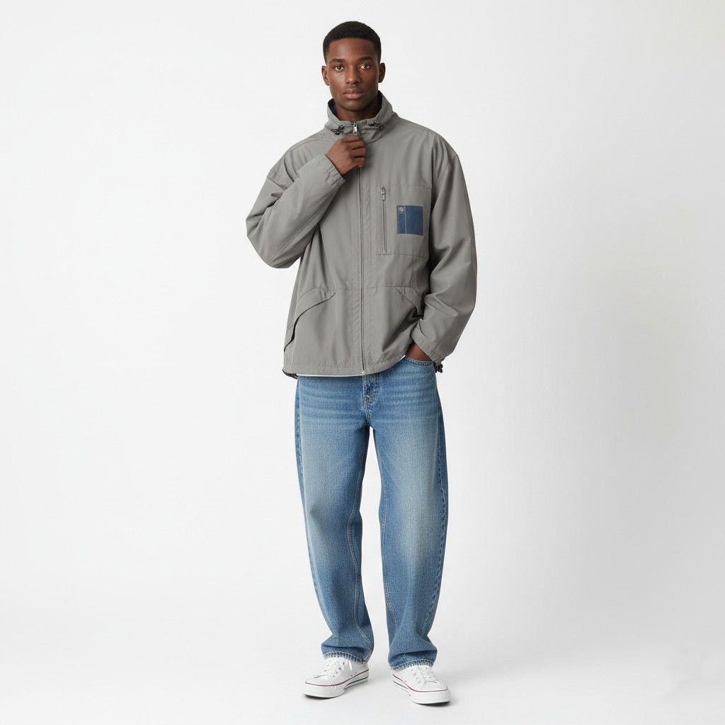 Calvin Klein Calvin Klein Jeans Men XL Jacket Blue Grey Vintage 5665 Size US XL / EU 56 / 4 - 1 Thumbnail