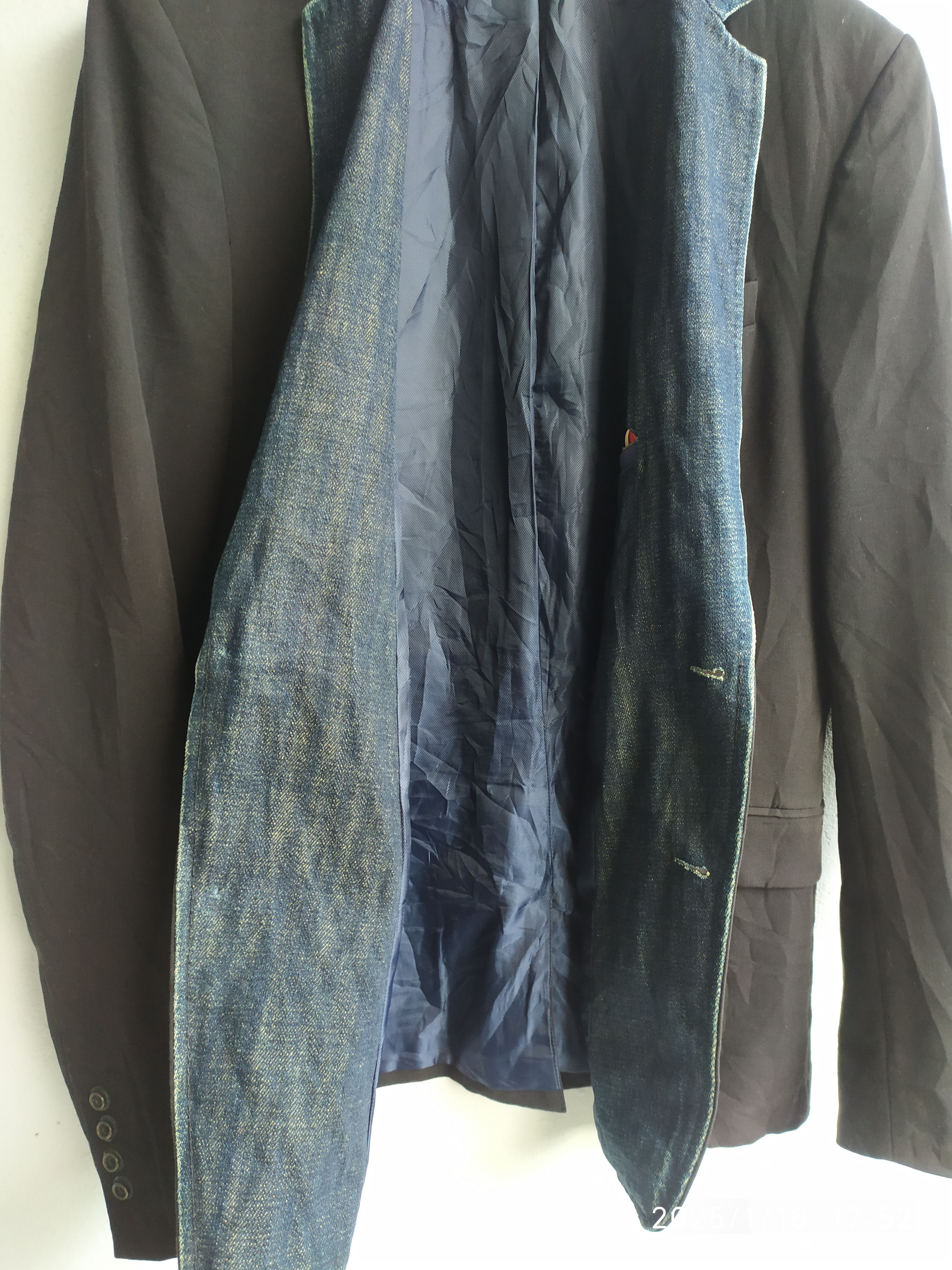 Diesel Diesel denim vintage blazer streetwear Size 46S - 5 Thumbnail
