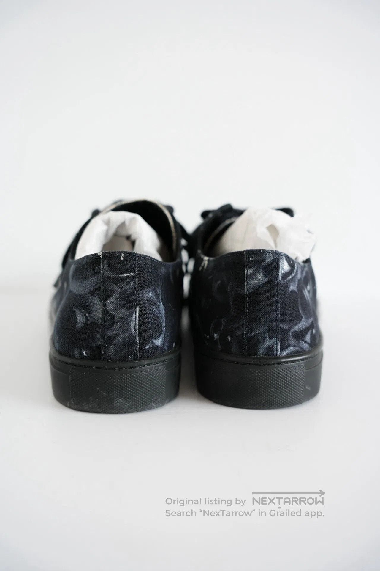 Yohji Yamamoto Yohji Yamamoto Canvas Sneakers with Eye Print. Size US 10.5 / EU 43-44 - 4 Thumbnail