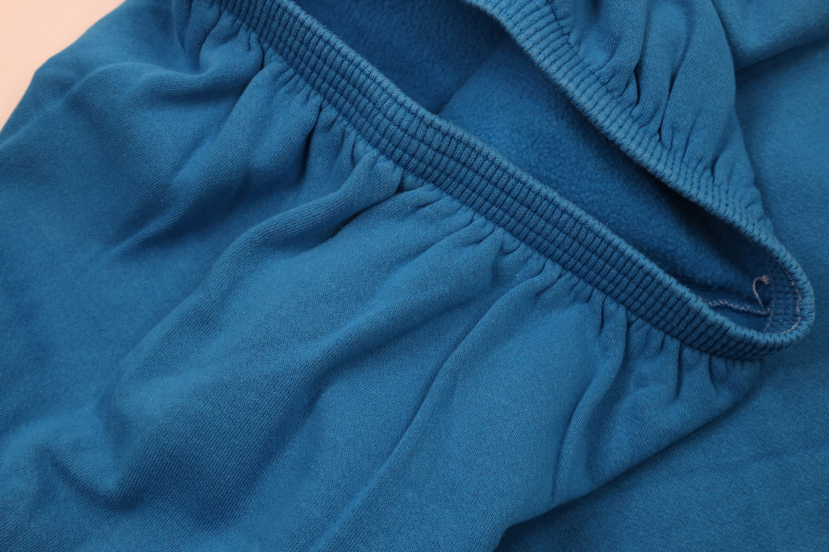 Vintage Vintage 70s 80s Streetwear Sweatpants Joggers Blue USA Size 29" - 6 Thumbnail