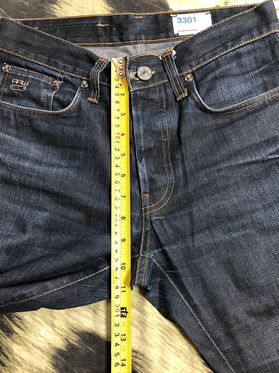 G-Star jeans G-Star Raw 3301 slim Y2K Vintage streetwear Size US 29 - 16 Thumbnail