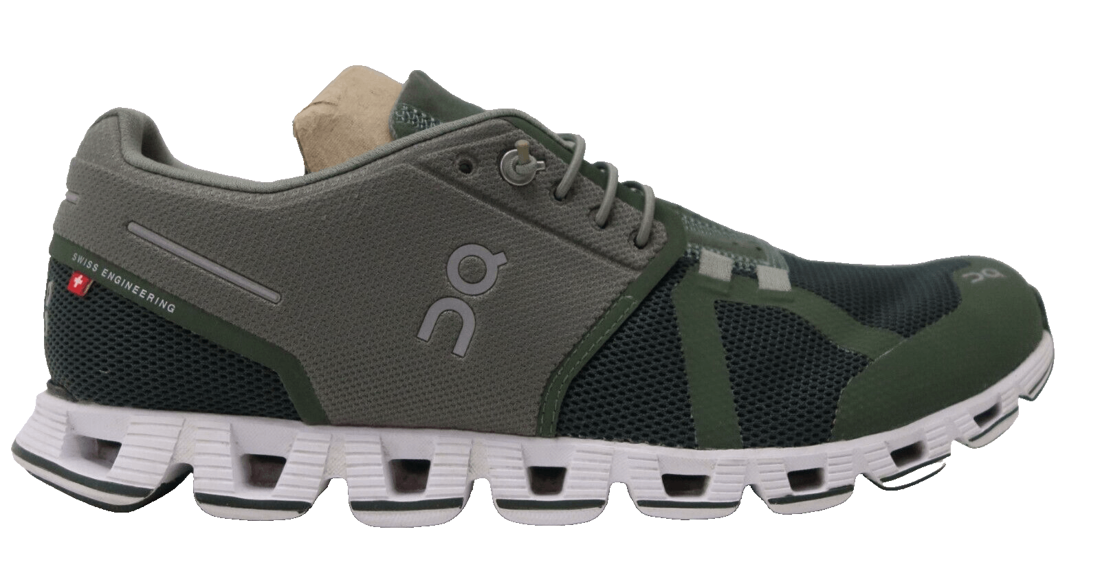 image of On Cloud 5 Trail Running Hiking Outdoor Shoes Us 8 M Eu 41 in Green, Men's