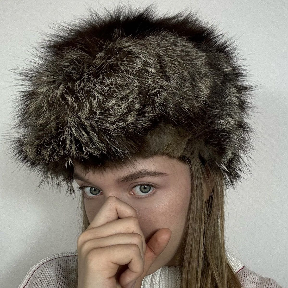 Japanese Brand Vintage Y2K Japanese Alt Mohair Faux Fur Style Hat Size ONE SIZE - 1 Thumbnail