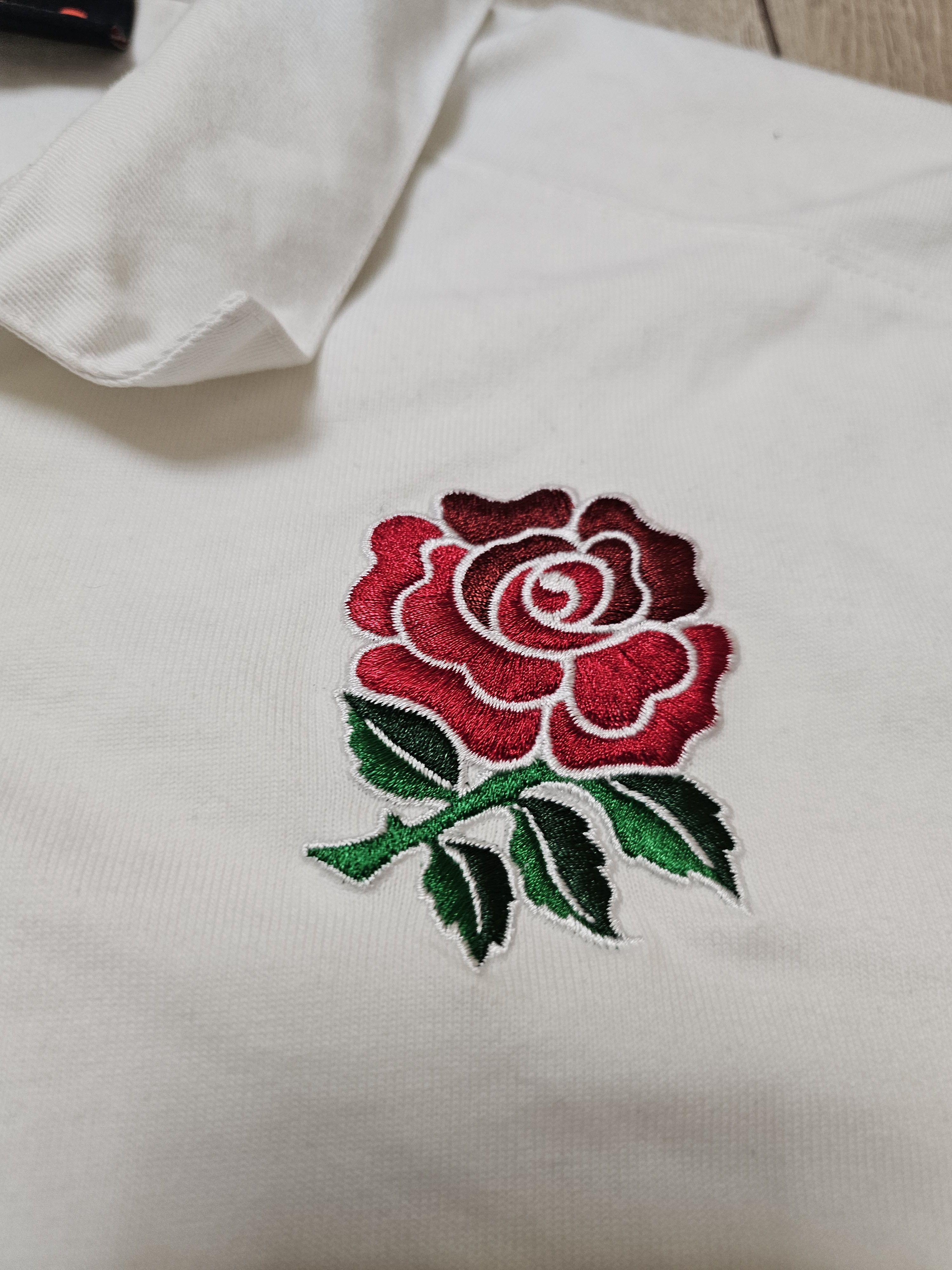 Canterbury of New Zealand ENGLAND RUGBY SHIRT RUGBY JERSEY COTTON POLO Size US L / EU 52-54 / 3 - 4 Thumbnail