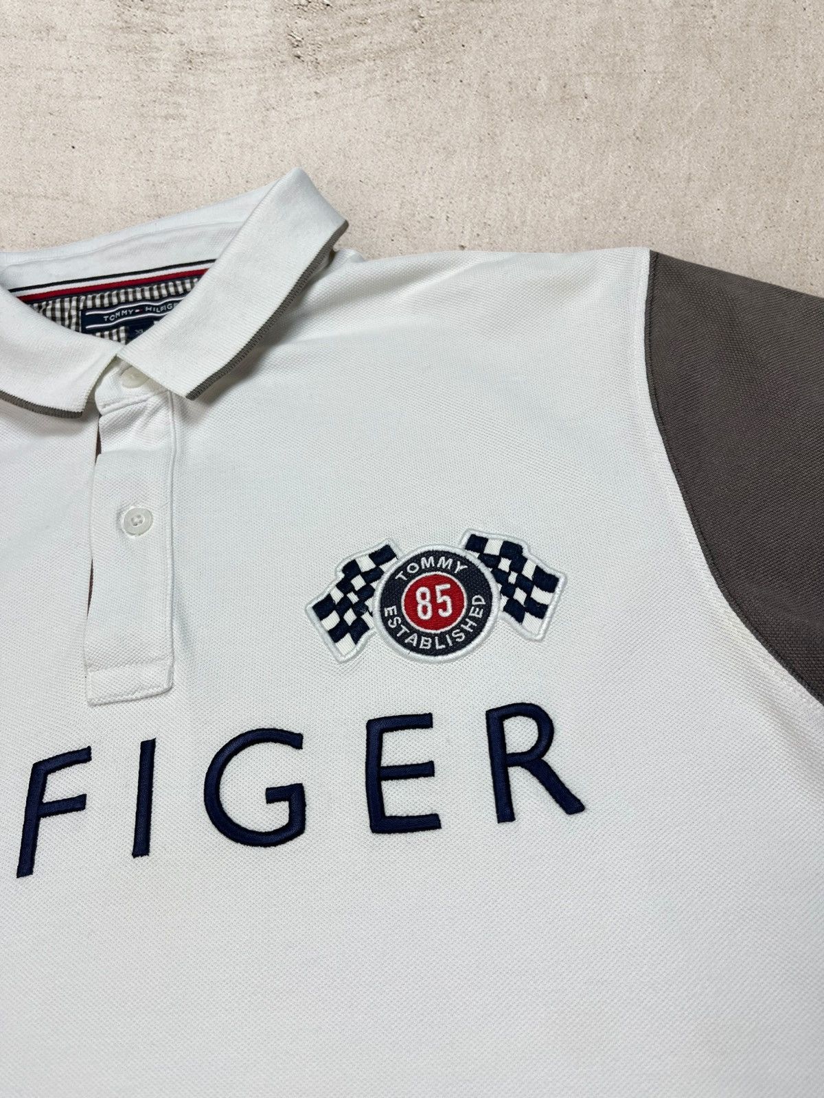 Tommy Hilfiger × Vintage Vintage Tommy Hilfiger Chief Keef Style Polo T-shirt XL Size US XL / EU 56 / 4 - 4 Thumbnail