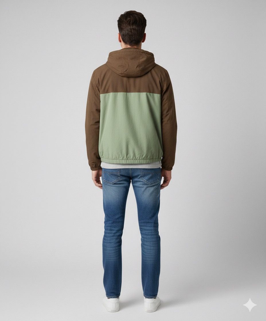 Japanese Brand 🔥J.W. Anderson x Uniqlo Two Tone Zipper Jacket Size US L / EU 52-54 / 3 - 2 Thumbnail