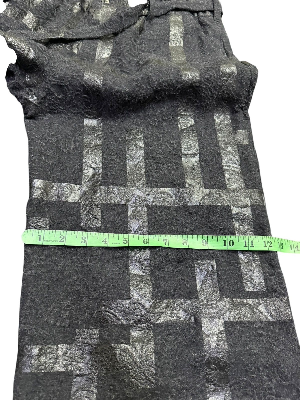 SOU SOU Sou Sou Enyu-baki Fence Double Sabi Ink Black Wide Baggy Size US 34 / EU 50 - 14 Thumbnail