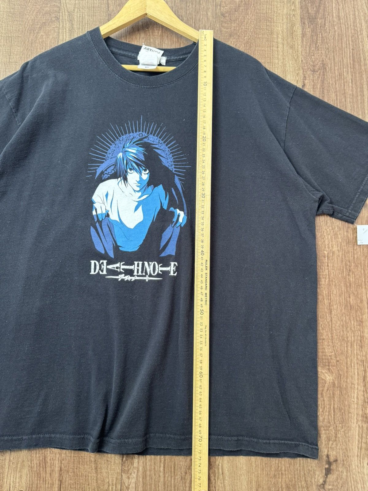 Anime VINTAGE Y2K DEATH NOTE CHARACTER L Tee Size US XL / EU 56 / 4 - 10 Thumbnail