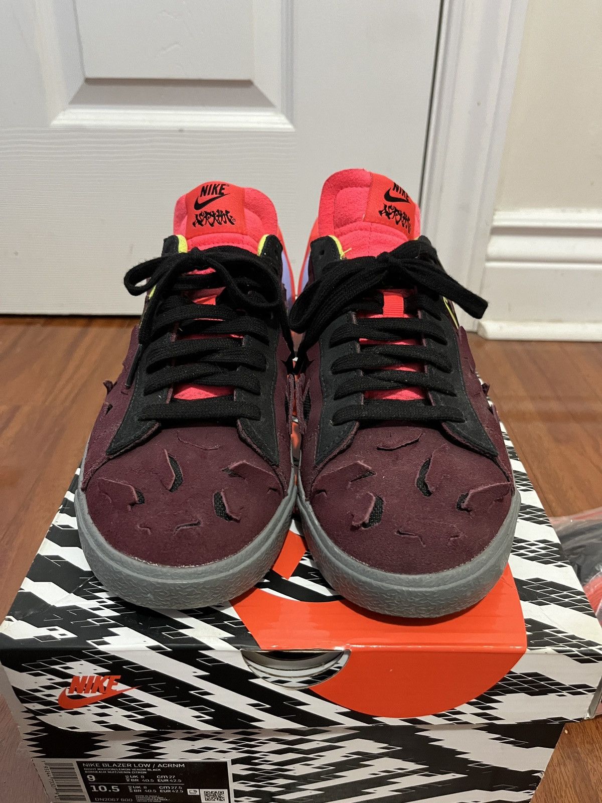 Acronym × Nike Blazer Low / Acrnm Size US 9 / EU 42 - 2 Thumbnail
