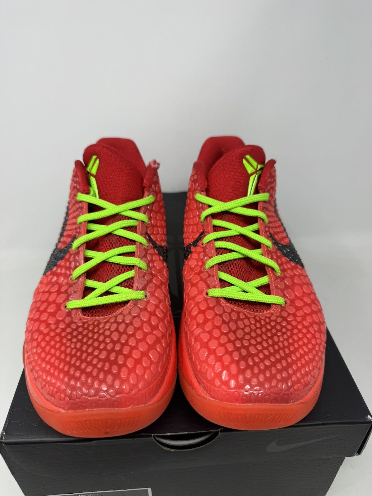 Nike Nike Zoom Kobe 6 Protro Reverse Grinch Size US 7.5 / EU 40-41 - 4 Thumbnail