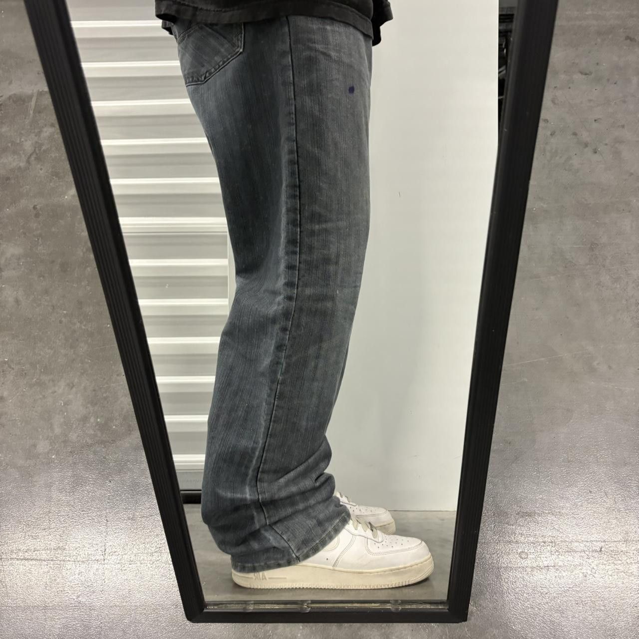 Vintage Crazy Vintage Y2K/2000s Super Baggy Wideleg Relaxed Skater Dark Wash Denim Jeans! Size US 36 / EU 52 - 2 Thumbnail