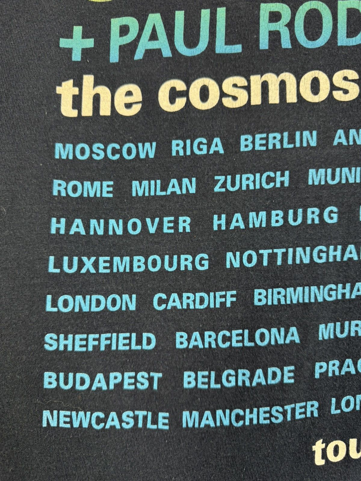 Band Tees Queen + Paul Rodgers The Cosmos Rocks Tour 2008 T-shirt Size US S / EU 44-46 / 1 - 21 Thumbnail