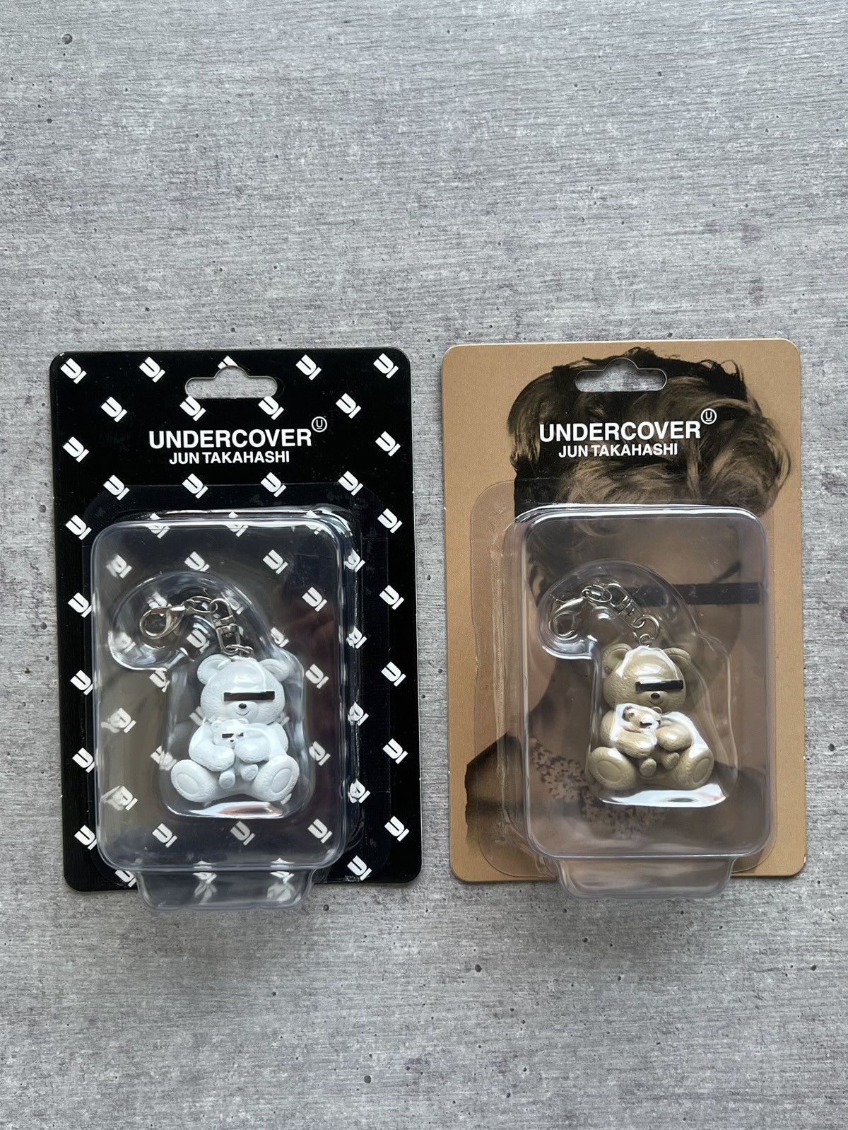 UNDERCOVER KEYCHAIN BEAR newest MEDICOM TOY JUN TAKAHASHI BLACK NEW RARE