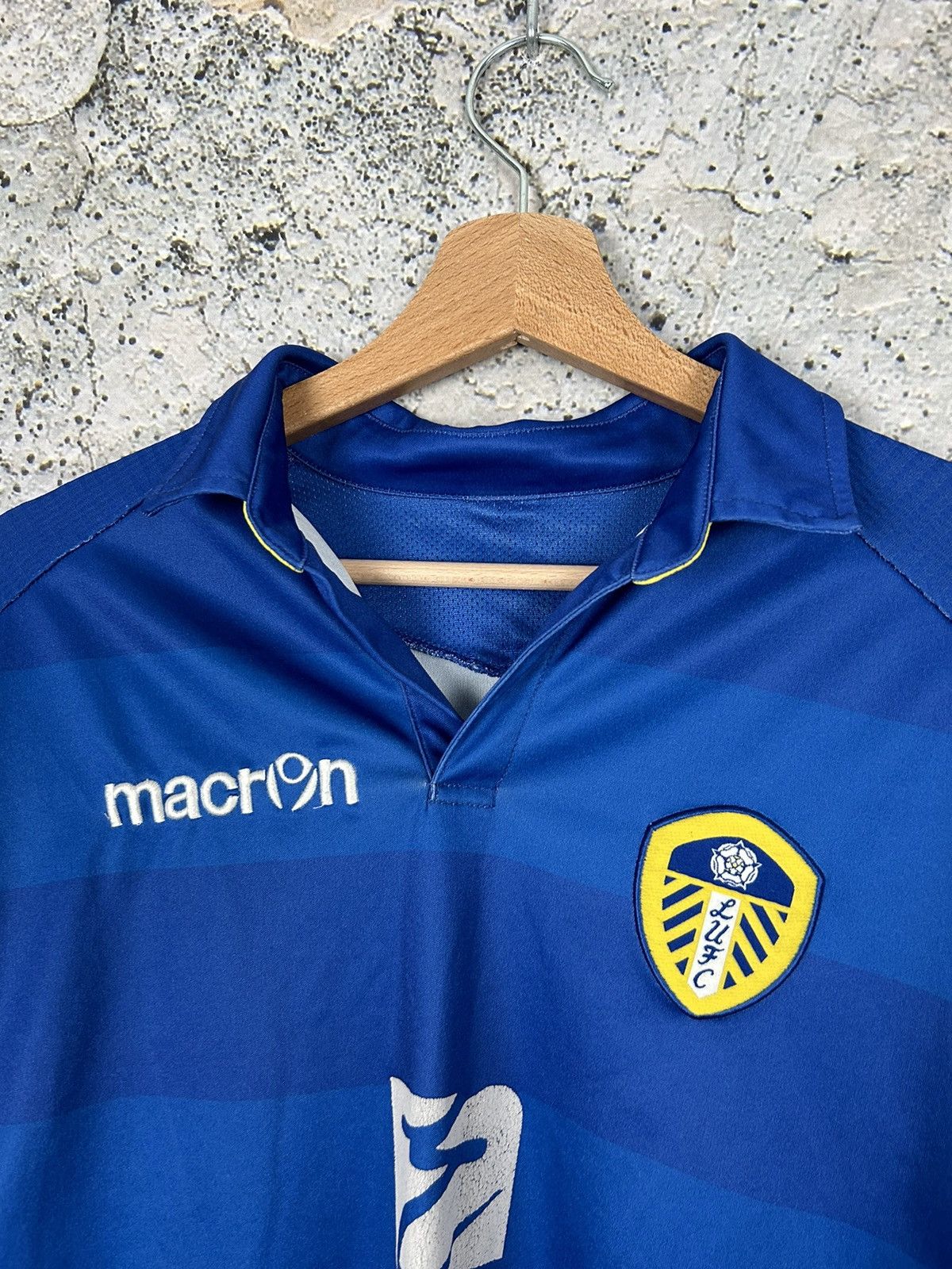 Macron Vintage Leeds United Macron Soccer Jersey Football Size US M / EU 48-50 / 2 - 3 Thumbnail