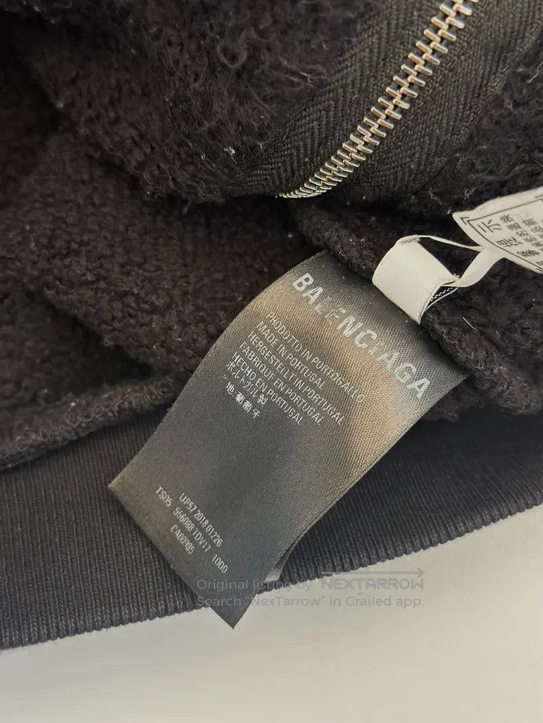 Balenciaga Balenciaga Embroidered hooded jacket Size US M / EU 48-50 / 2 - 4 Thumbnail
