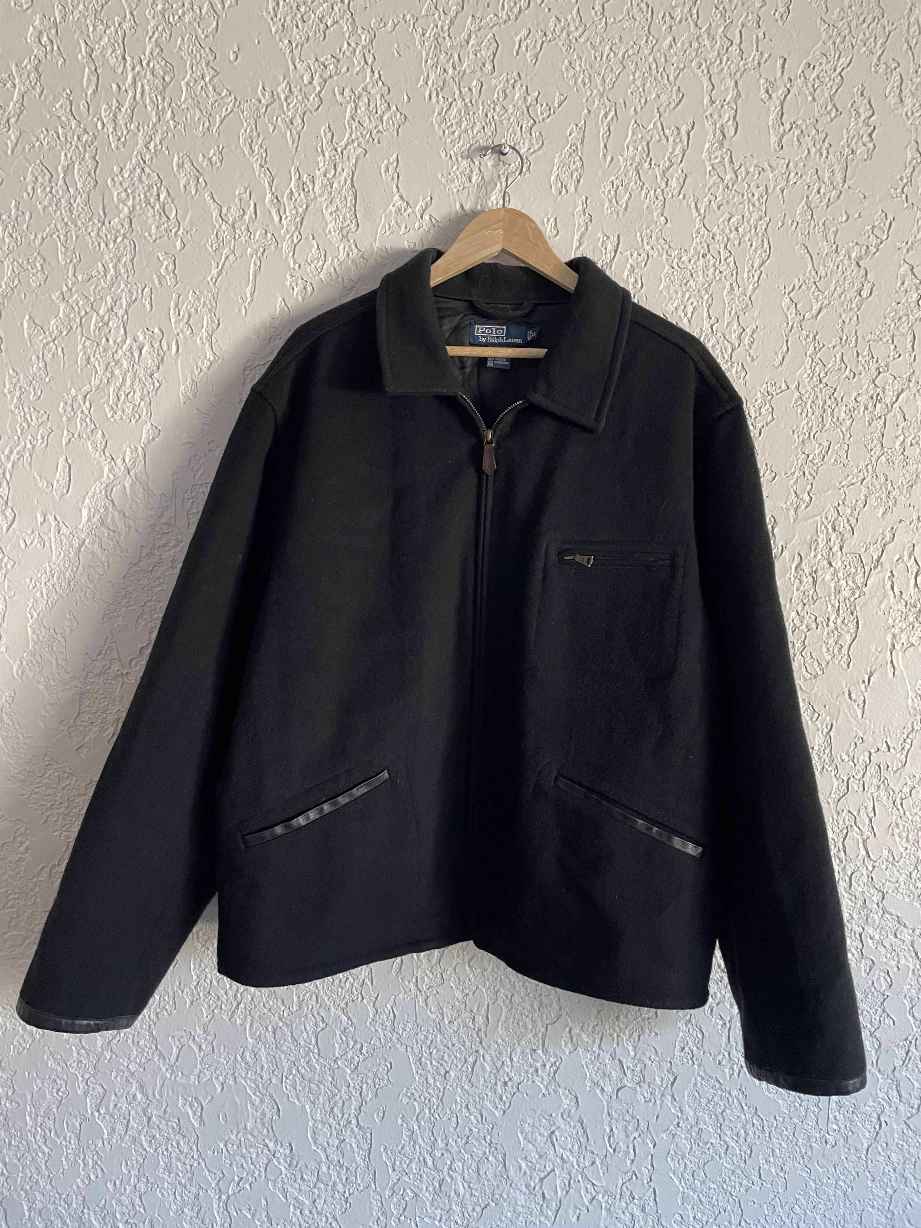 Polo Ralph Lauren ? Polo Ralph Lauren® RARE 90s Vintage Wool Zip 