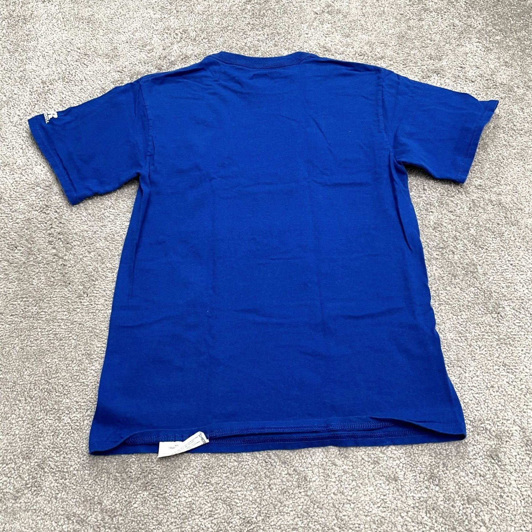 Russell Athletic Russell Athletic Kansas University Graphic T-Shirt Mens Small Blue Crew Neck Tee Size US S / EU 44-46 / 1 - 2 Thumbnail