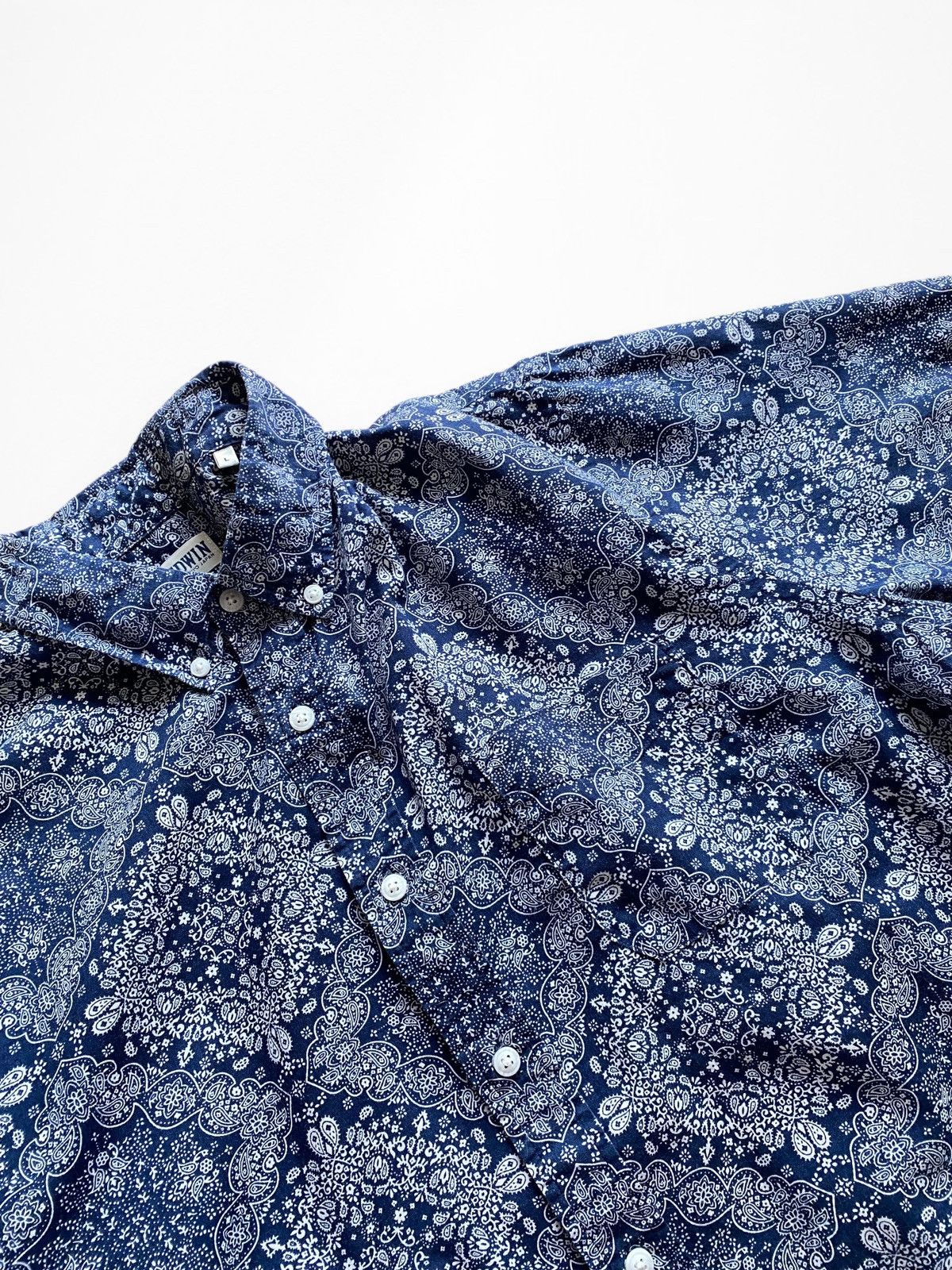 Edwin EDWIN Classic Regular bandana Print SS gang Shirt Size US L / EU 52-54 / 3 - 4 Thumbnail