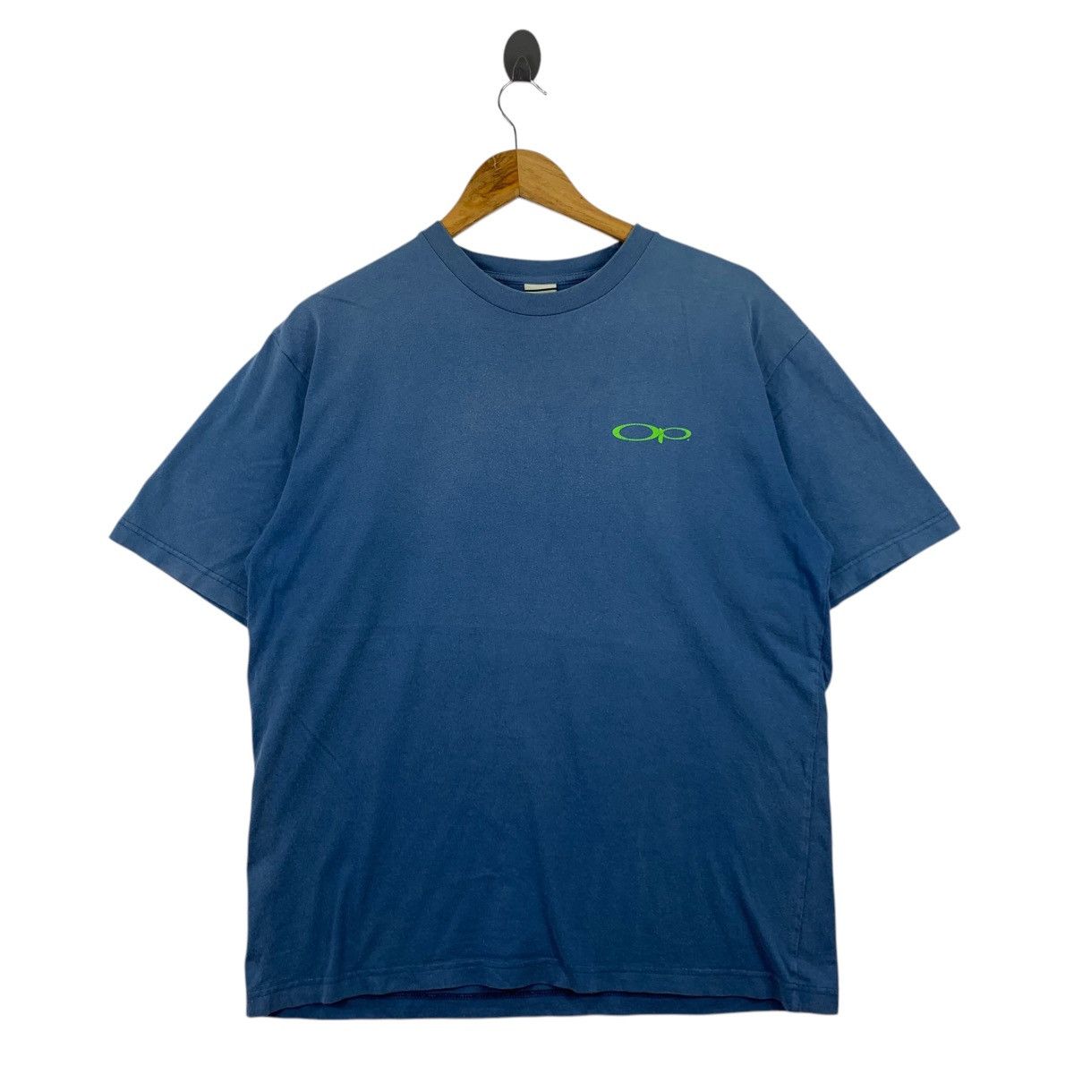 Ocean Pacific Vintage 90s OP OCEAN PACIFIC Surf Brand Blue Short Shirt Size US L / EU 52-54 / 3 - 2 Thumbnail