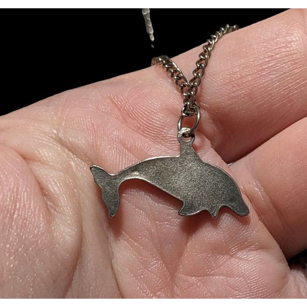 Other Pink Shell Dolphin Necklace Size ONE SIZE - 6 Thumbnail