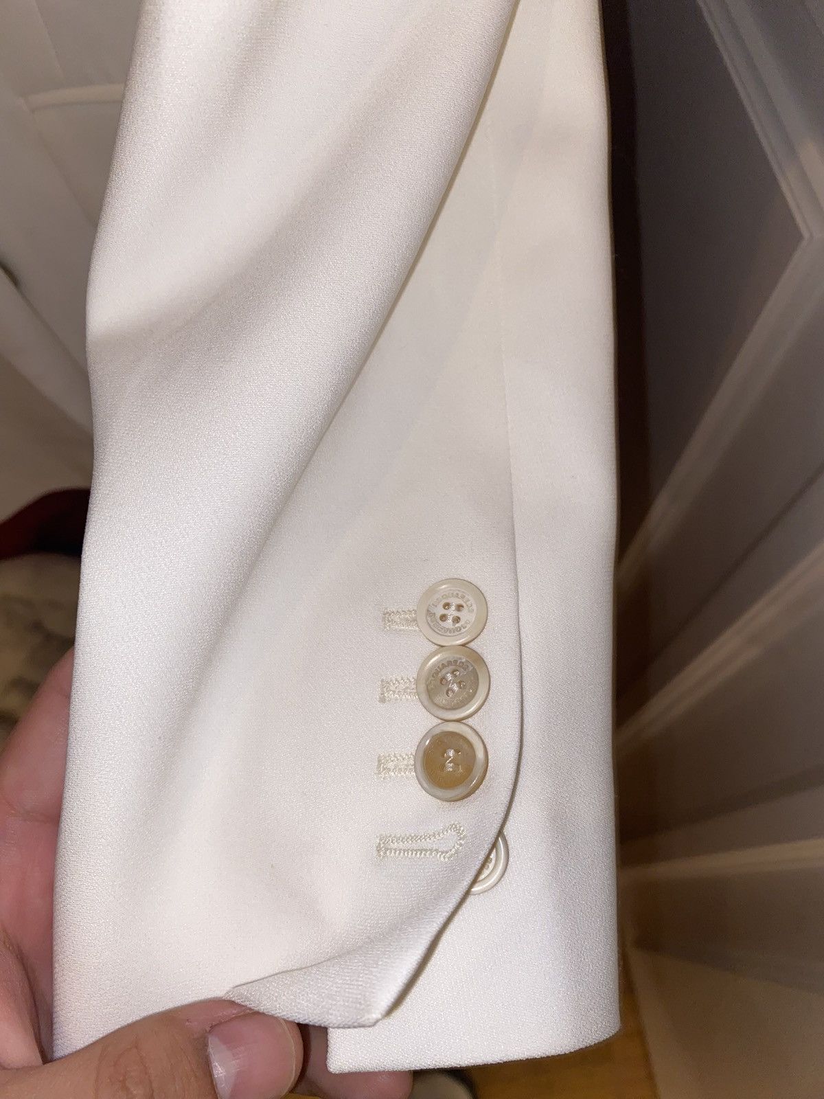 Dsquared2 DSQUARED2 White Blazer Size 40R - 4 Thumbnail
