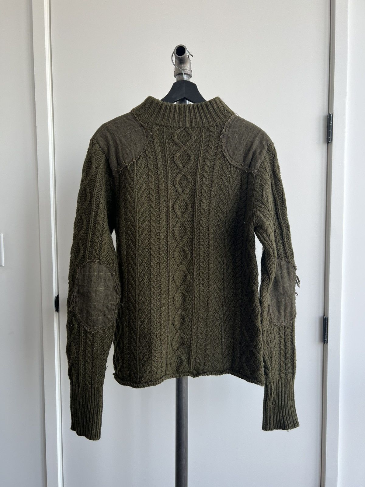Junya Watanabe AW06 Taxi Driver Cable-Knit Commando Sweater Size US S / EU 44-46 / 1 - 4 Thumbnail