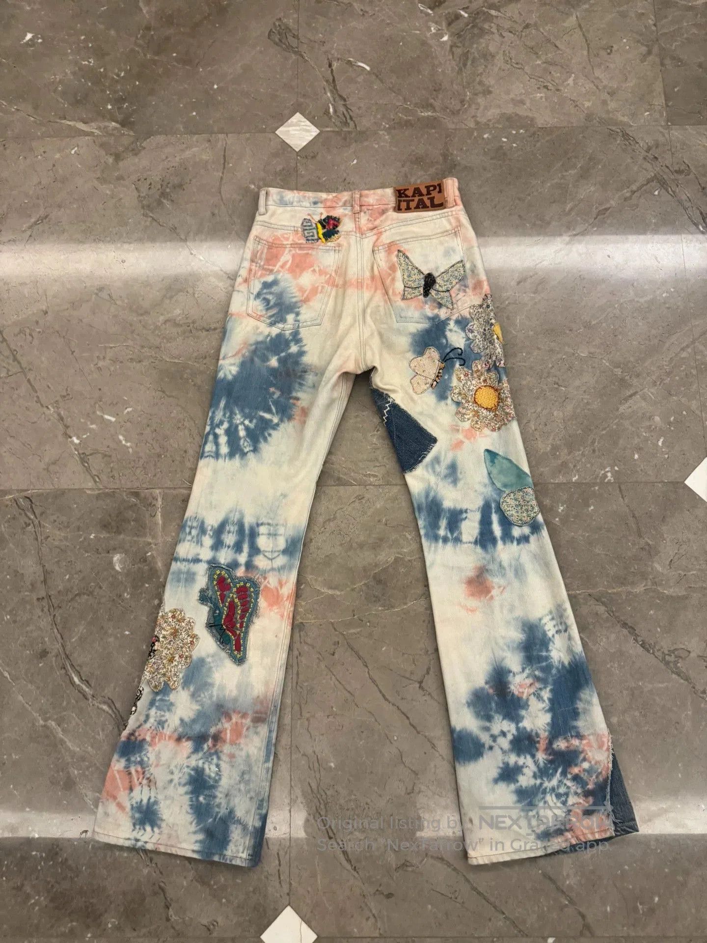 Kapital Multi Colored Tie. Size US 30 / EU 46 - 8 Thumbnail