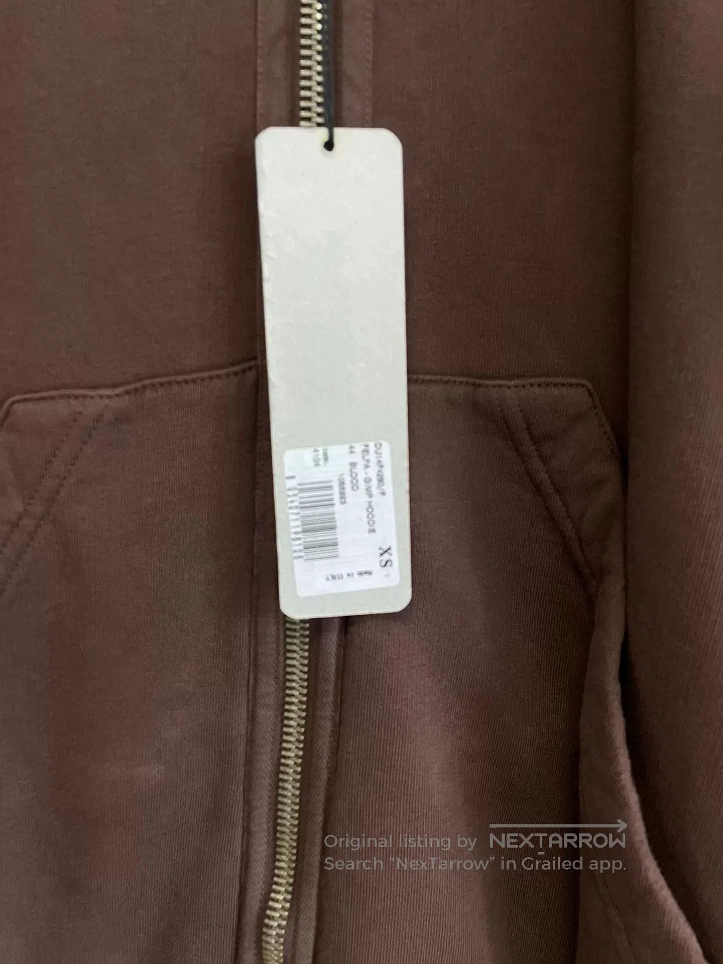 Rick Owens Drkshdw Rick Owens drkshdw Brown Sweatshirt. Size US S / EU 44-46 / 1 - 4 Thumbnail
