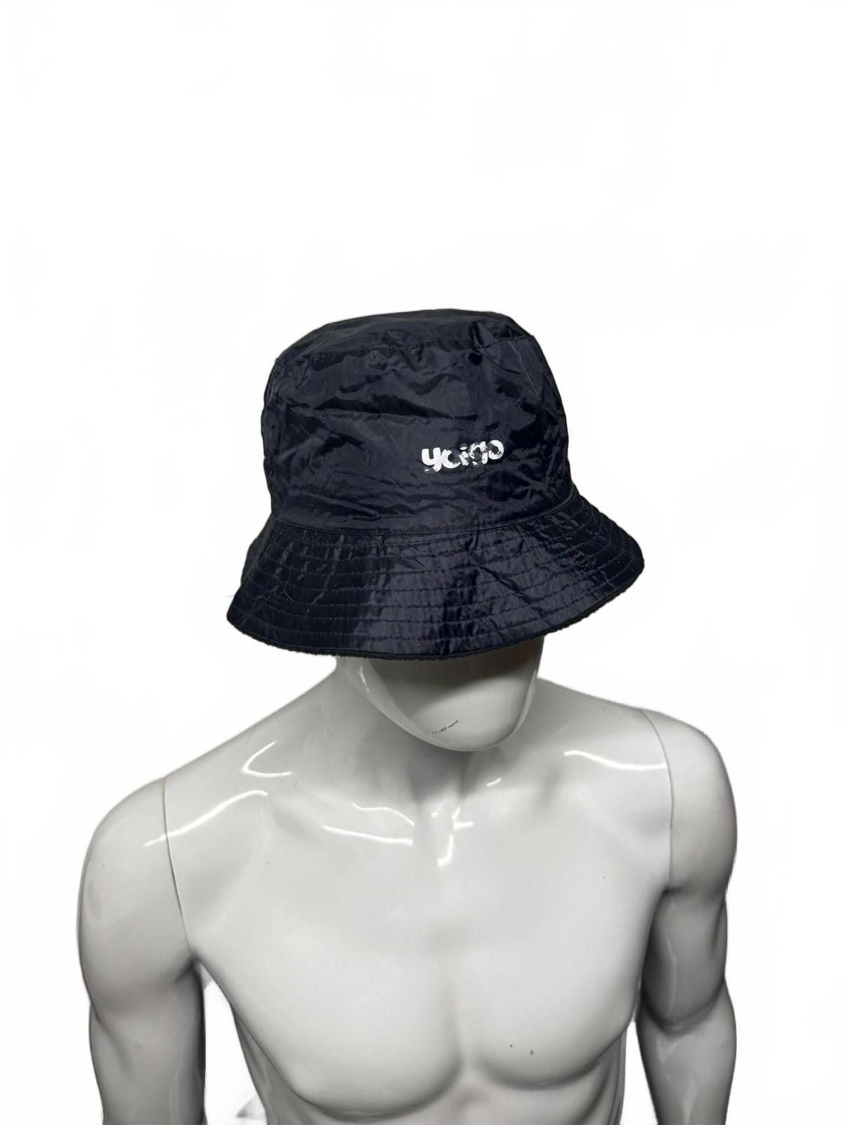 Unknown London Stylish Black Bucket Hat Size ONE SIZE - 3 Thumbnail