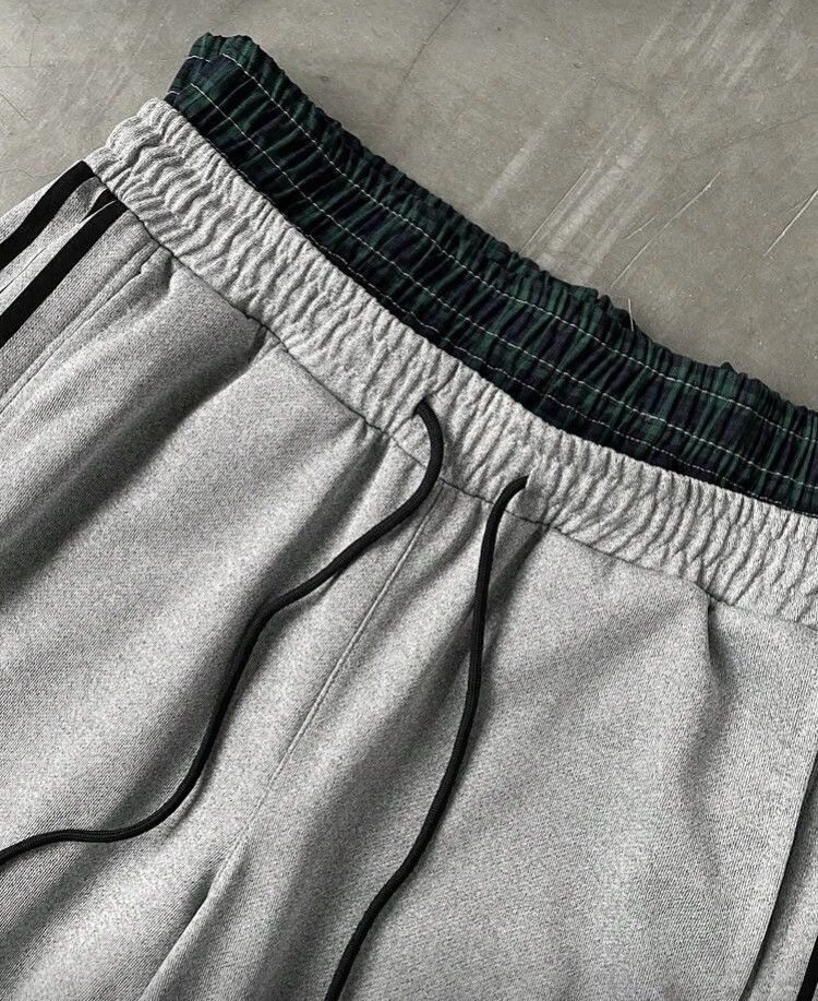 Japanese Brand DRIP Wide Leg Stripe Y2K Sweatpants Size US 32 / EU 48 - 3 Thumbnail