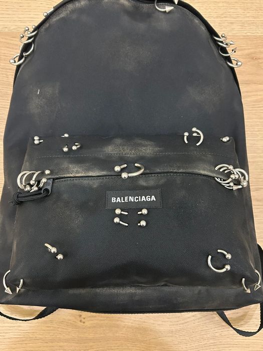 Balenciaga Balenciaga Piercing Backpack Bag | Grailed