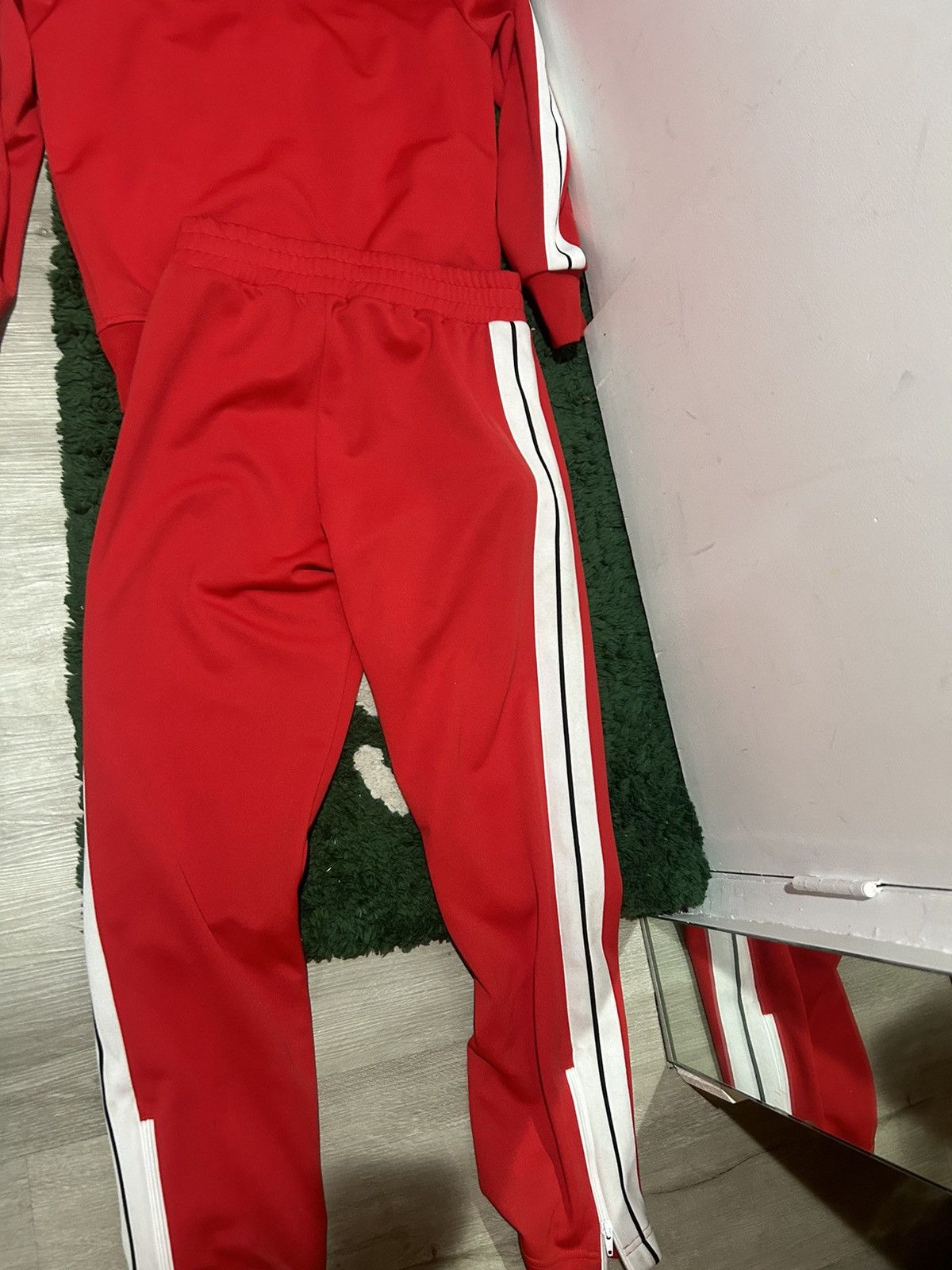 Palm Angels Palm Angles Red Suit Top And Bottom Size Small Size US S / EU 44-46 / 1 - 5 Thumbnail
